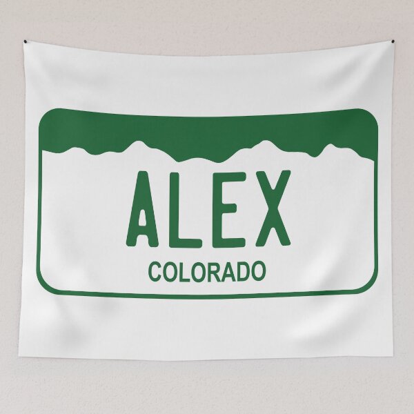 Item preview, Colorado License Plate - Alex designed and sold by rracheell.