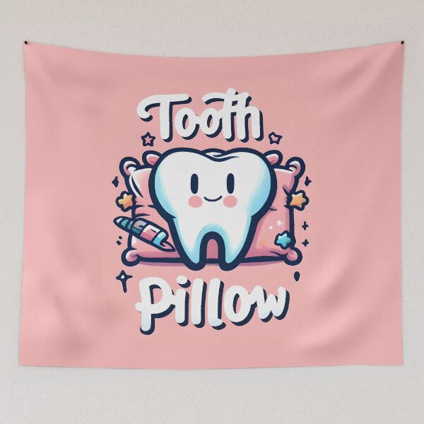 Item preview, tooth pillow, tooth fairy pullover designed and sold by maxmaj.