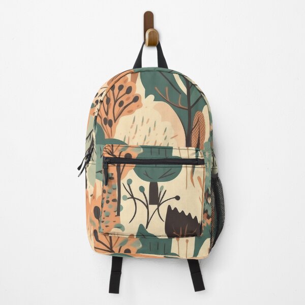 Item preview, Autumnal Woodland Illustration in Warm Hues designed and sold by PICbyFemke.