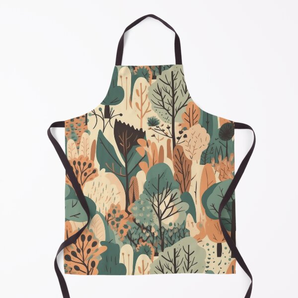 Item preview, Autumnal Woodland Illustration in Warm Hues designed and sold by PICbyFemke.