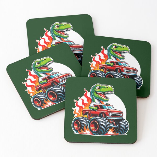 Item preview, Roaring Dino Driver: Monster Truck Mayhem designed and sold by sweetbelle.