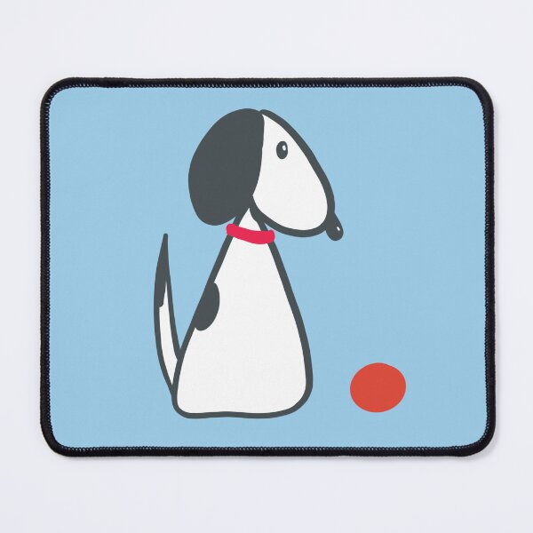 Item preview, Doggy with red ball designed and sold by SahudiDesigns.