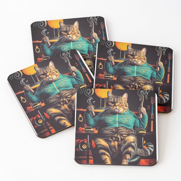Item preview, Frenzy Feline 48: The Colorful Cat Symphony designed and sold by geodedebit.