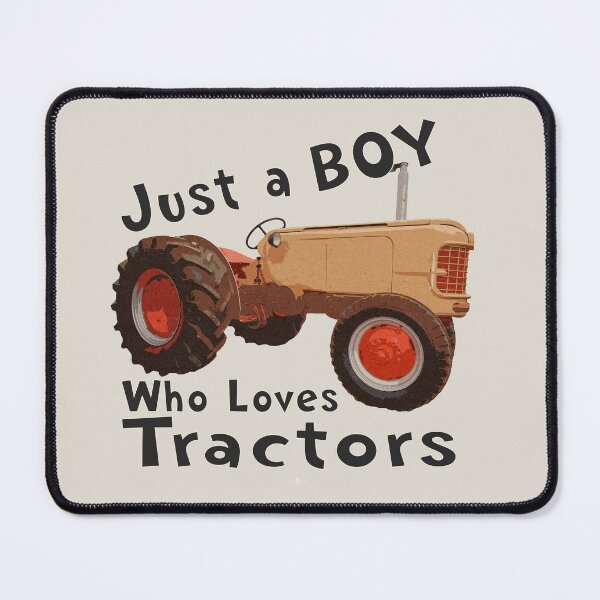 Item preview, just a boy who loves tractors designed and sold by SEADOGPRINTS.