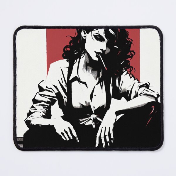 Item preview, Noir Crime Gangster Woman designed and sold by RESToRAPTOR.