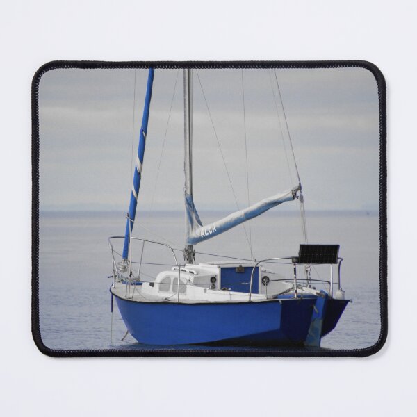 Item preview, Yacht Parked at Sea designed and sold by ezcreate.media.
