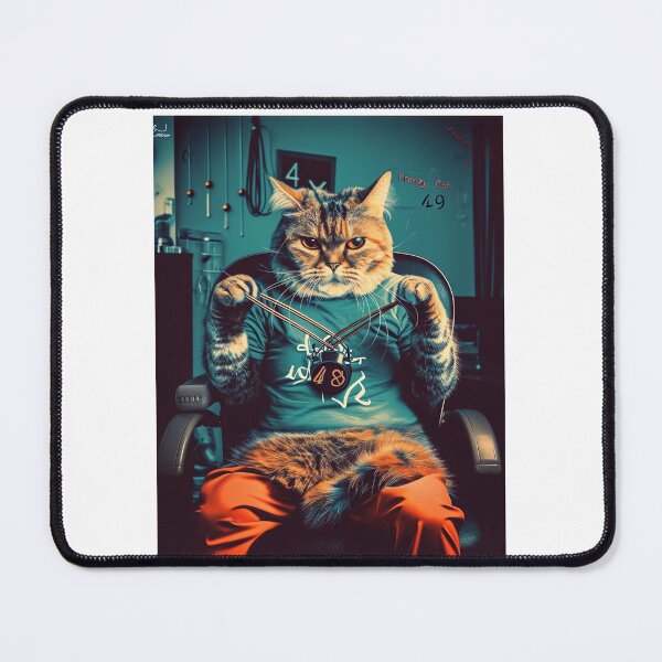 Item preview, Frenzy Feline 48: The Colorful Cat Symphony designed and sold by geodedebit.