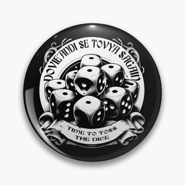 Item preview, Time To Toss The Dice - Wheel of Time designed and sold by outofflow.