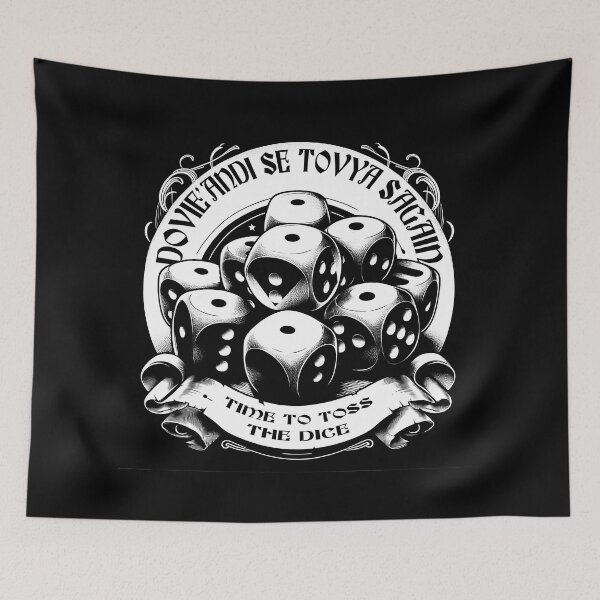 Item preview, Time To Toss The Dice - Wheel of Time designed and sold by outofflow.