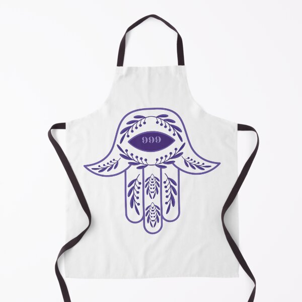 Item preview, 999 Número de ángel Mano de Hamsa morada designed and sold by hamsasoul.