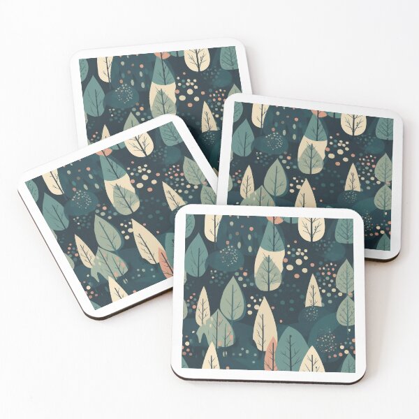 Item preview, Mystical Midnight Forest Abstract Pattern designed and sold by PICbyFemke.