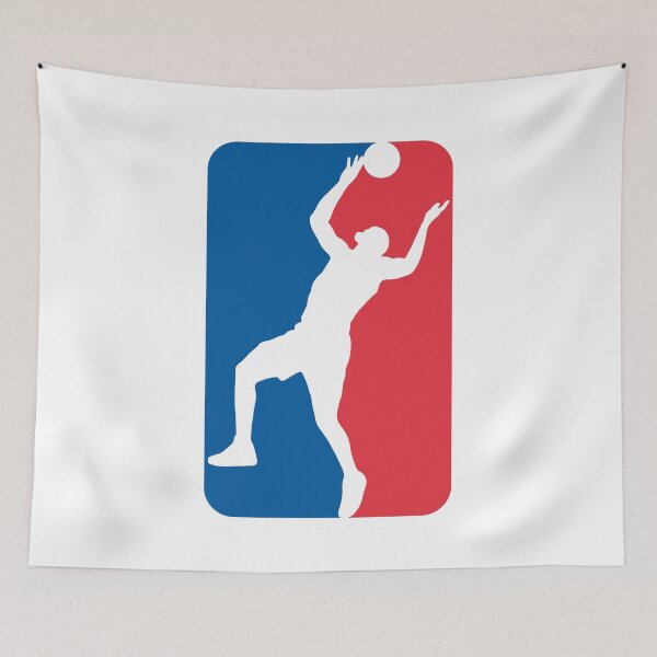 Item preview, Leflop - Lebron James Flopping - NBA NFA Logo Parody designed and sold by sticker-stacker.