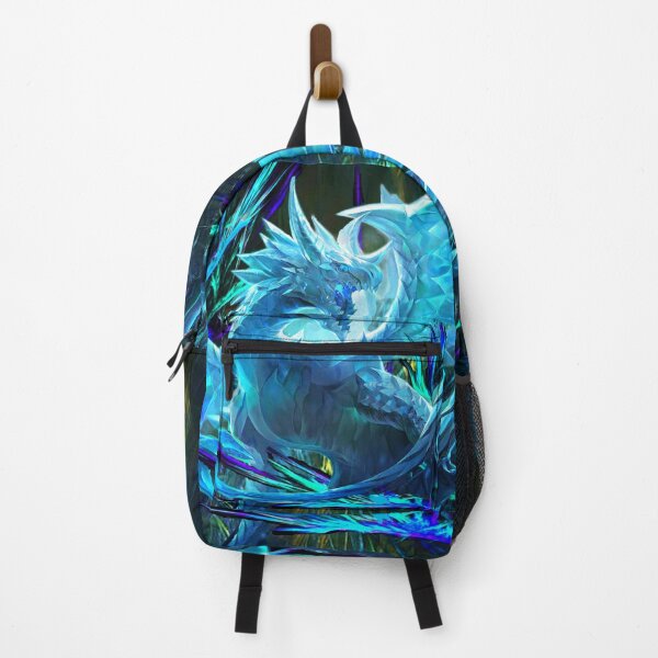 Item preview, MAGNIFICENT BLUE ICE CRYSTAL DRAGON designed and sold by THE AMERICAN TEEVANGELIST.