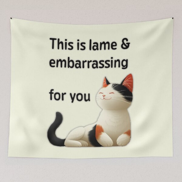 Item preview, Judgemental Kitty designed and sold by CharlesAFish.