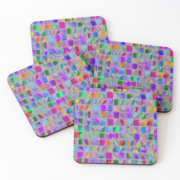 Item preview, Abstract Colorful Mosaic Pattern designed and sold by calibrit.