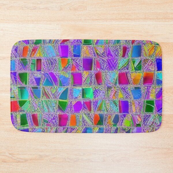 Item preview, Abstract Colorful Mosaic Pattern designed and sold by calibrit.