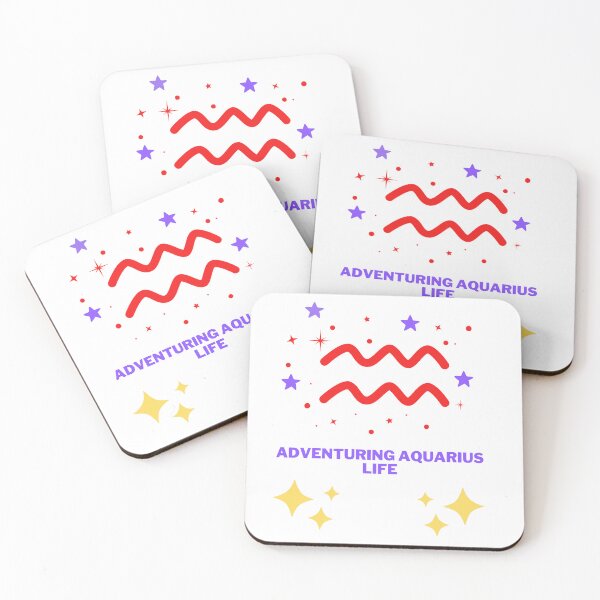 Item preview, Adventuring Aquarius Life - Red And Purple designed and sold by MadeByJadex.