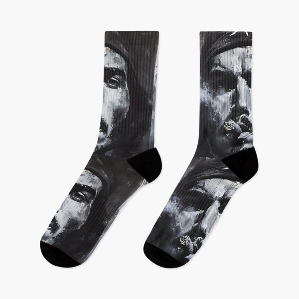 Item preview, Patria o Muerte Graffiti- Monochromatic Manifestation of Che Guevara's Defiance, Etched in Cigar Chronicles designed and sold by OlfactoART Studio.