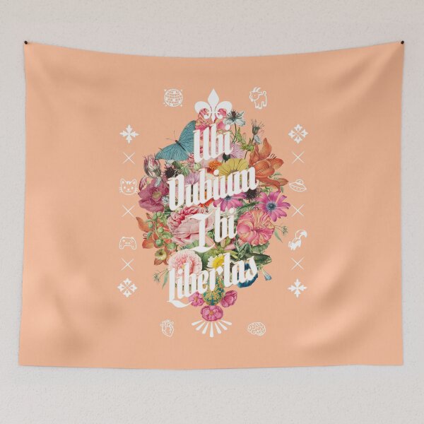 Item preview, Ubi Dubium Ibi Libertas - Latin Quote - Where There is Doubt, There is Freedom designed and sold by Trish Dish.