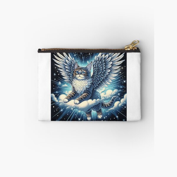 Item preview, Bigotes celestiales: el gato ángel designed and sold by geodedebit.