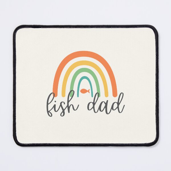 Item preview, Fish Dad - Colorful Rainbow - Fish Fathers Gift designed and sold by patternjp.