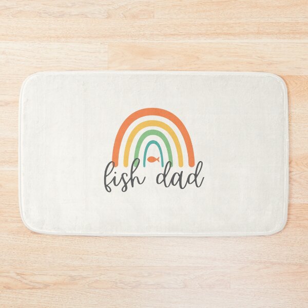 Item preview, Fish Dad - Colorful Rainbow - Fish Fathers Gift designed and sold by patternjp.