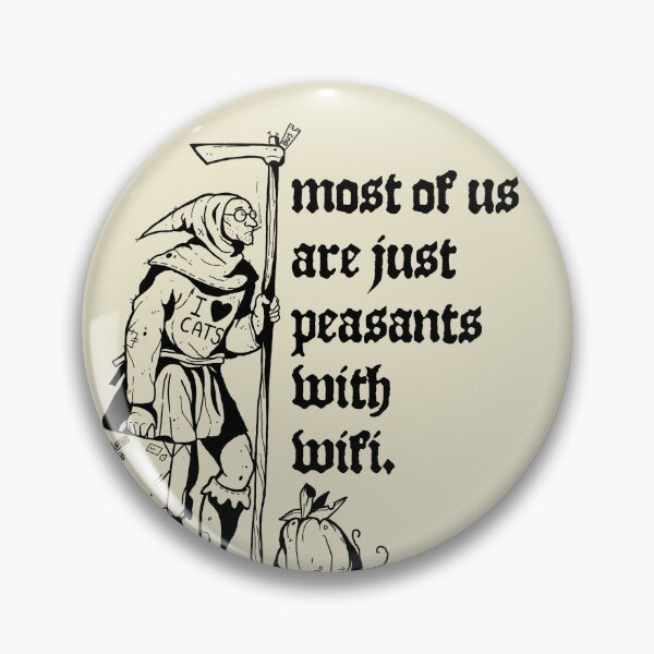 Item preview, Just peasants with Wifi designed and sold by GoblinGoblin.