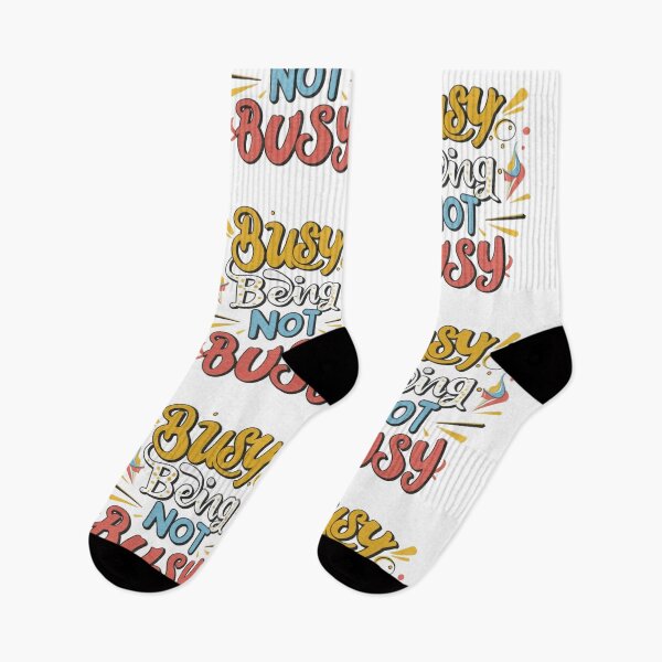 Item preview, Busy Being Not Busy Design - Treat Yourself or Gift Perfectly designed and sold by JOY STORE 45.