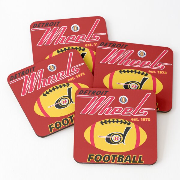 Item preview, Detroit Wheels Football designed and sold by TeeArcade84.