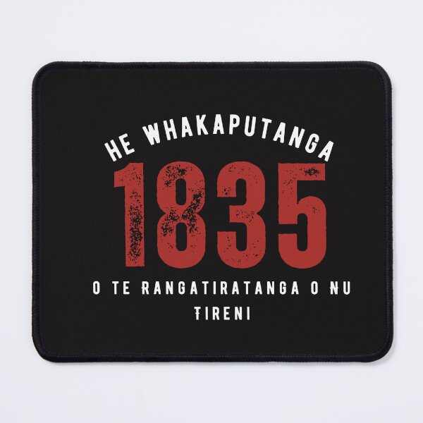 Item preview, He Whakaputanga (White) designed and sold by KiwiSwag.