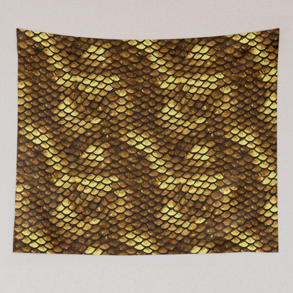 Item preview, Gold Dragon skin texture pattern - fantasy creature fairycore - egg shiny designed and sold by Fantasy Cache.