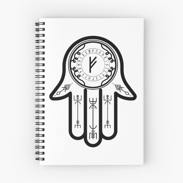 Item preview, Fehu Hamsa Hand designed and sold by hamsasoul.