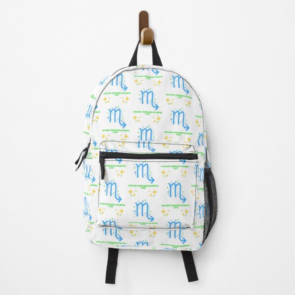 Item preview, Sailing Through Scorpio Life - Blue And Green designed and sold by MadeByJadex.