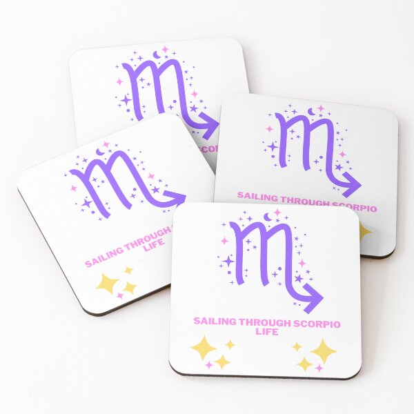 Item preview, Sailing Through Scorpio Life - Purple And Pink designed and sold by MadeByJadex.