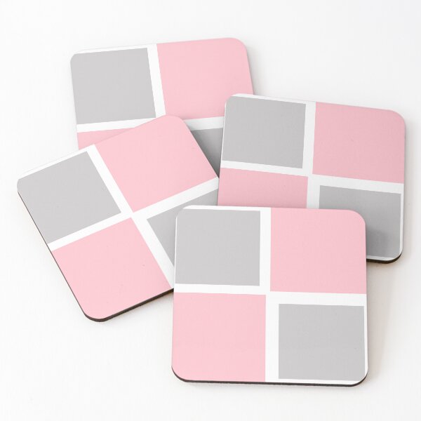 Item preview, Pink and Grey Cubes  designed and sold by Amal20.