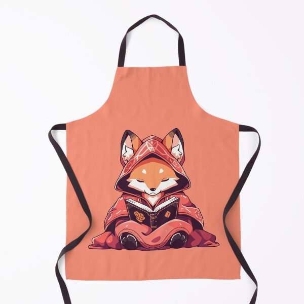 Item preview, Red Mage Fox Reading A Book designed and sold by SweetClicks123.