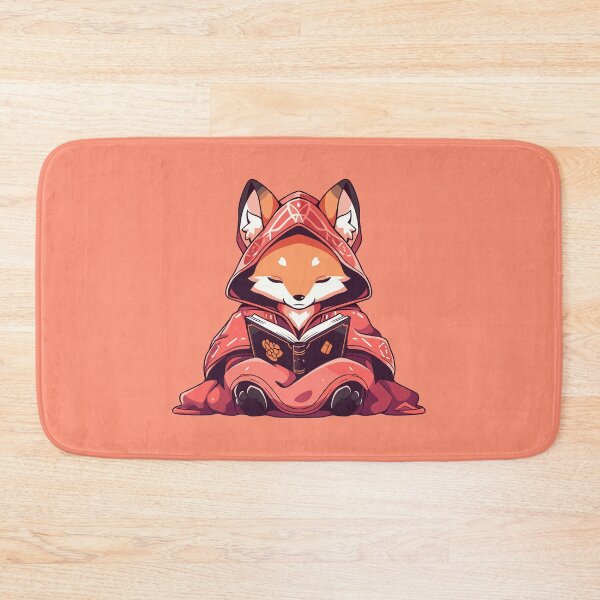 Item preview, Red Mage Fox Reading A Book designed and sold by SweetClicks123.