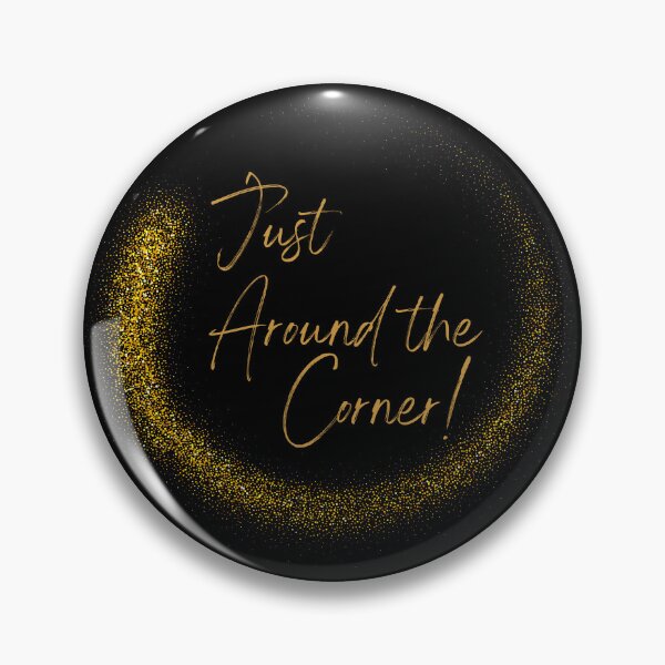Item preview, JW, Just Around the Corner, Black Gold Luxury designed and sold by GiftableGems.