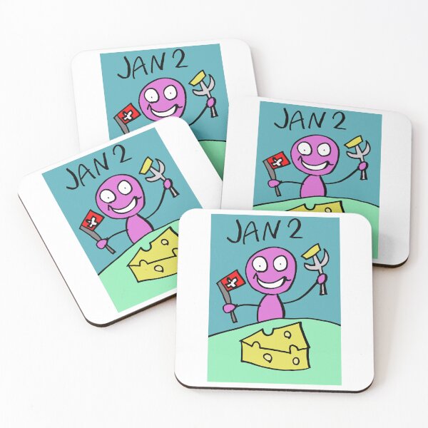 Item preview, January 2nd Swiss Cheese Day (color) January2 designed and sold by DondokoDonta.