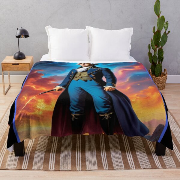 Item preview, GEORGE WASHINGTON-VIOLET FIRE FANTASY ART designed and sold by PatriotCat.