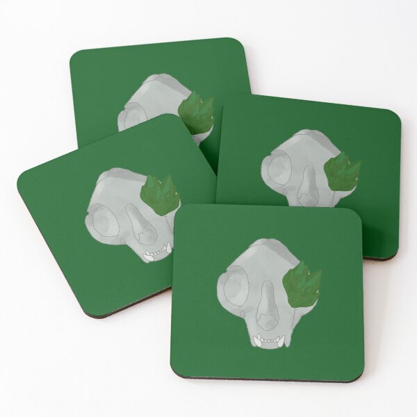 Item preview, Emerald cat skull designed and sold by PlutoSpawnNeeks.