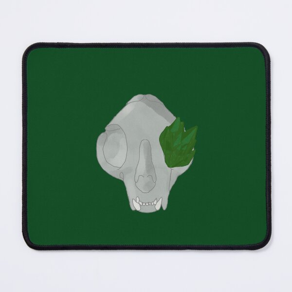 Item preview, Emerald cat skull designed and sold by PlutoSpawnNeeks.