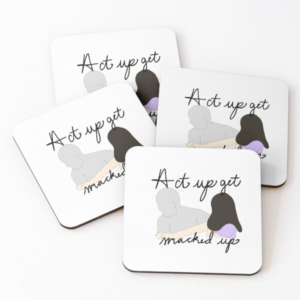 Item preview, Act up, get smacked up designed and sold by Etkennedy.