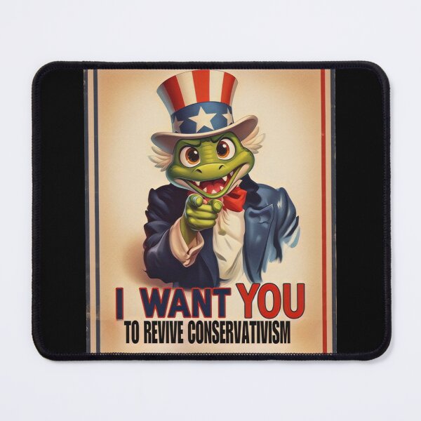 Item preview, Uncle Croaky Wants You to Revive Conservatism designed and sold by CroakysCorner.