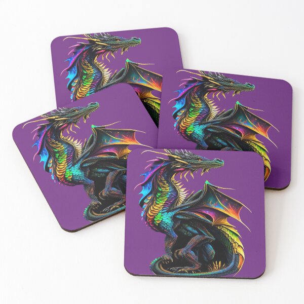 Item preview, Iridescent dragon designed and sold by Foxlindesigns.