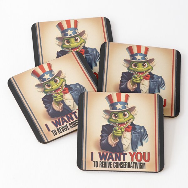 Item preview, Uncle Croaky Wants You to Revive Conservatism designed and sold by CroakysCorner.