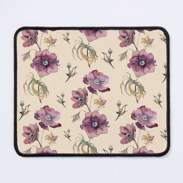 Item preview, Louise – Burgundy on Cream designed and sold by Elizabeth Becker.