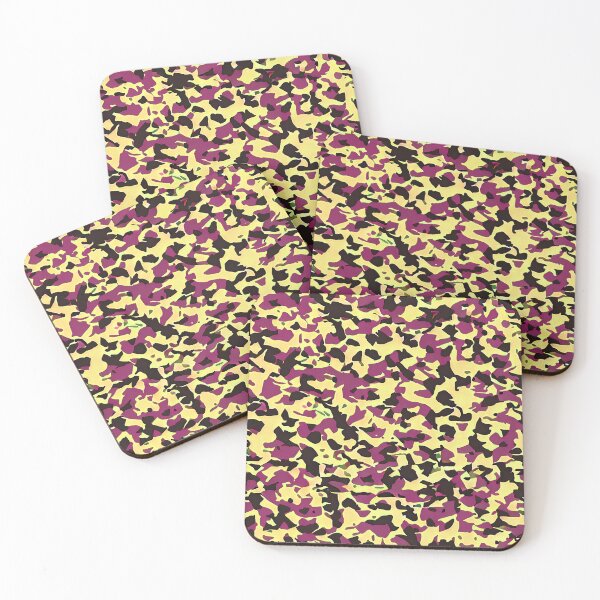 Item preview, #C019: Violet And Black On Yellow Camouflage Series designed and sold by FarStarL33.
