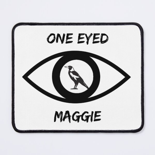 Item preview, One Eyed Maggie White Back designed and sold by BetweenThePosts.