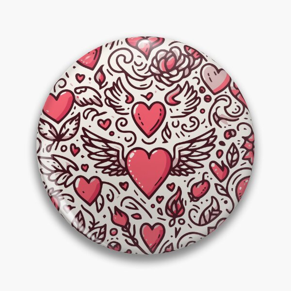 Item preview, Valentine's Day Pattern designed and sold by ArtFactoryAI.